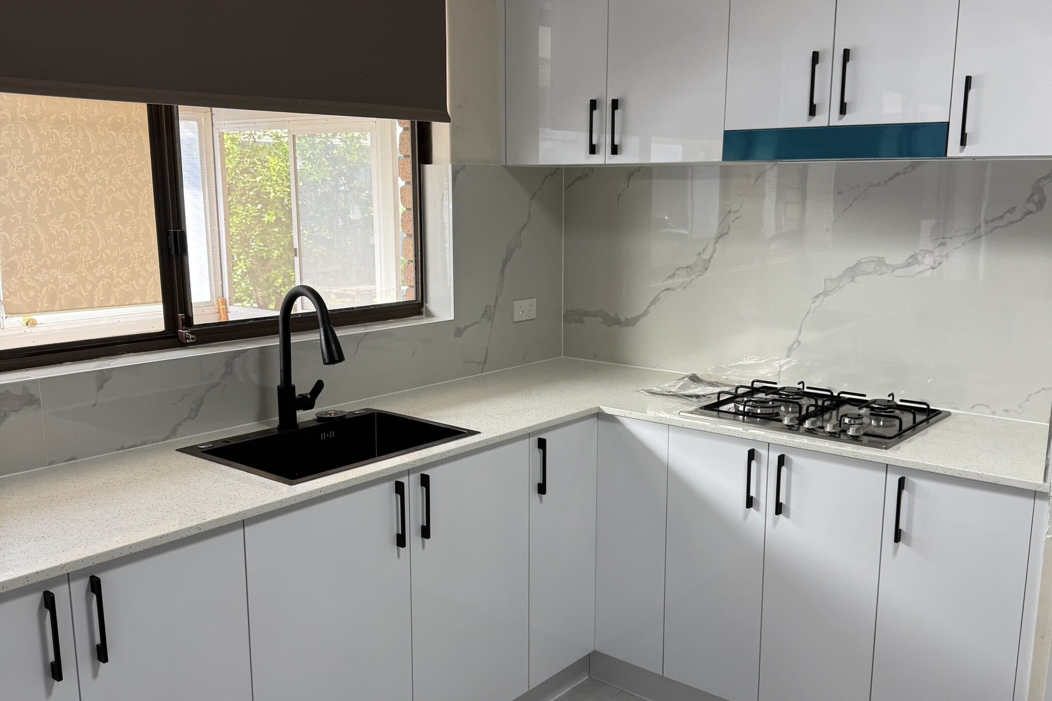 A replacement mixer tap installed in a Perth home